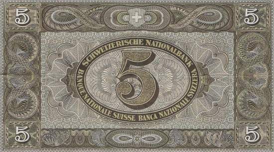 Schweiz 5 Franken 1951